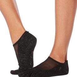 Toesox Luna Full-Toe Yoga Grip Socks Glisten ACCESSORIES
