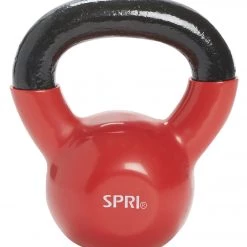 YOGA MATS & PROPS SPRI Kettlebell, 10lb Red