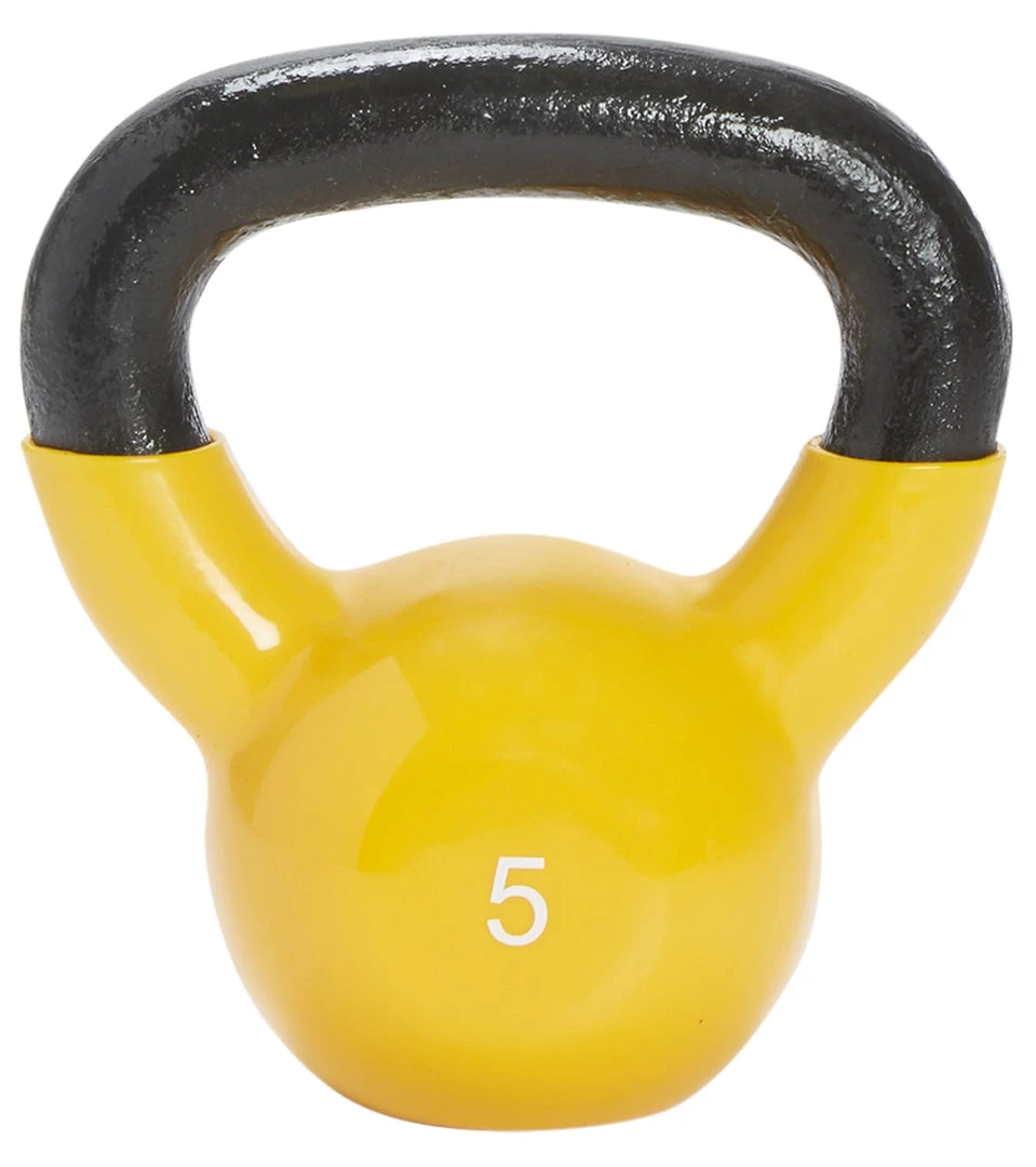 SPRI Kettlebell, 5lb Yellow YOGA MATS & PROPS 7 SPRI Kettlebell, 5lb Yellow YOGA MATS & PROPS