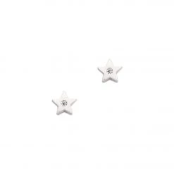 TAI Jewelry Simple Star Studs Silver ACCESSORIES