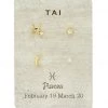 TAI Jewelry Constellation Stud Pack PISCES ACCESSORIES