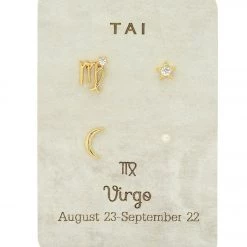 TAI Jewelry Constellation Stud Pack VIRGO