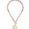 ACCESSORIES Zenzii Porcelain & Resin Beaded Charm Necklace