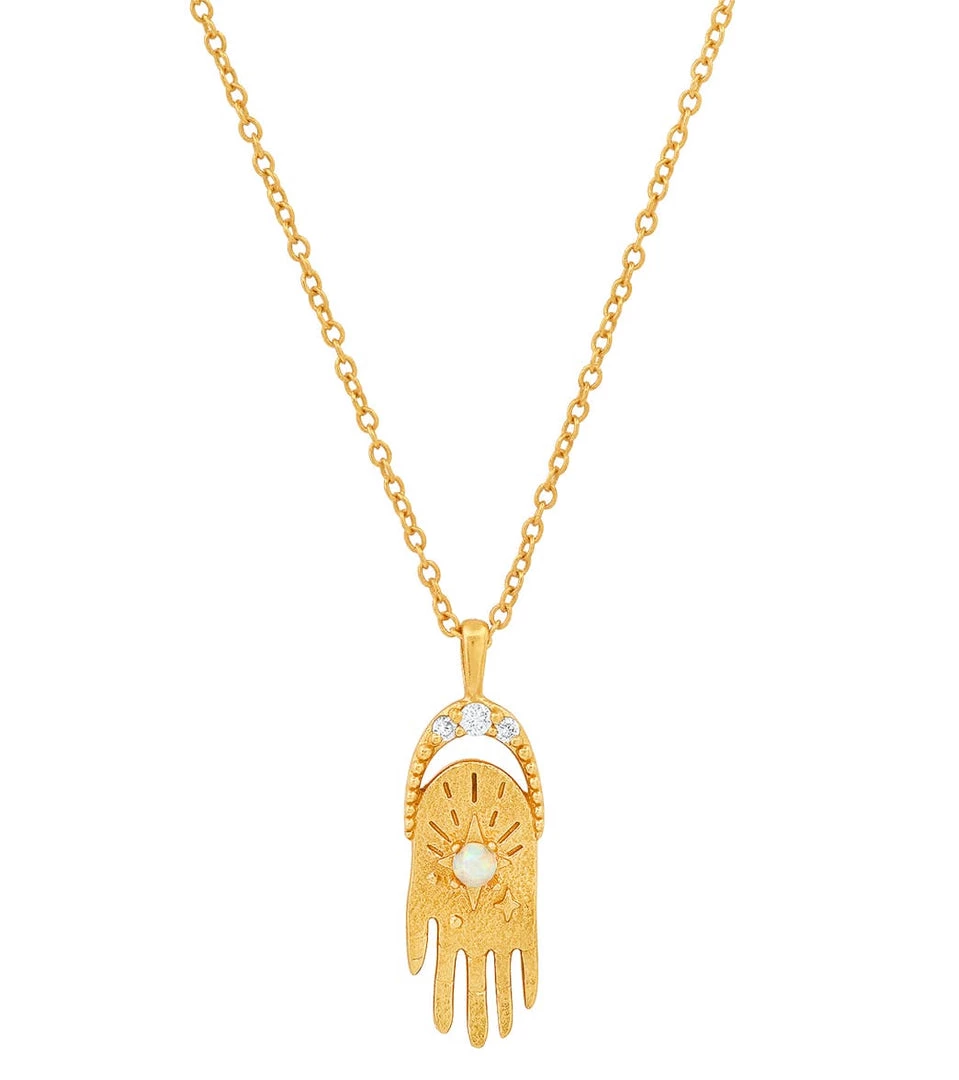 TAI Jewelry Hamsa Necklace Gold ACCESSORIES 3 TAI Jewelry Hamsa Necklace Gold ACCESSORIES