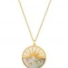 TAI Jewelry Sunrise Mother Of Pearl Necklace With Star Accent Gold ACCESSORIES 2 TAI Jewelry Sunrise Mother Of Pearl Necklace With Star Accent Gold ACCESSORIES