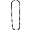 Zenzii Chunky Matte Beaded Long Necklace 1 Zenzii Chunky Matte Beaded Long Necklace
