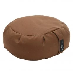 Hugger Mugger Zafu Yoga Meditation Cushion Brown YOGA MATS & PROPS