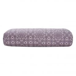 Hugger Mugger Standard Printed Yoga Bolster Celestial Plum