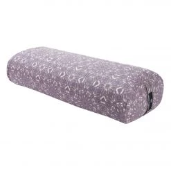 Hugger Mugger Standard Printed Yoga Bolster Celestial Plum