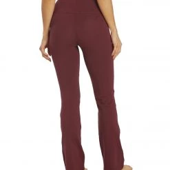 Marika Tummy Control Cotton Yoga Pants Fig CLOTHING