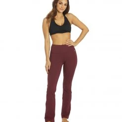 Marika Tummy Control Cotton Yoga Pants Fig CLOTHING