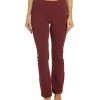 Marika Tummy Control Cotton Yoga Pants Zinfandel