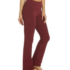 Marika Tummy Control Cotton Yoga Pants Zinfandel 10 Marika Tummy Control Cotton Yoga Pants Zinfandel