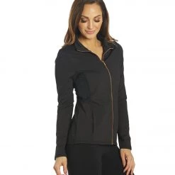 Marika Drew Full Zip Jacket Black