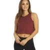 CLOTHING Marika Essential Yoga Tank Oxblood Red 2 CLOTHING Marika Essential Yoga Tank Oxblood Red