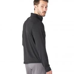 Glyder Tahoe 1/4 Zip Black CLOTHING