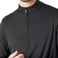 Glyder Tahoe 1/4 Zip Black CLOTHING