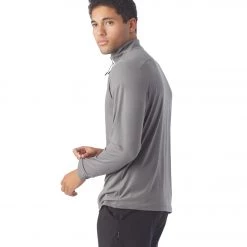 Glyder Tahoe 1/4 Zip Smoke Grey