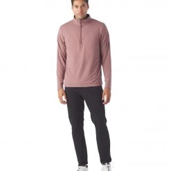 Glyder Tahoe 1/4 Zip Mauve CLOTHING