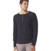 Glyder Relax Henley Black