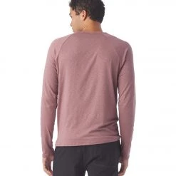 Glyder Relax Henley Mauve CLOTHING