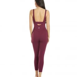 Free People Lose Control Onesie Acai CLOTHING