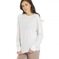 NEW ARRIVALS Free People Keep Rolling Long Sleeve Top White 13 NEW ARRIVALS Free People Keep Rolling Long Sleeve Top White