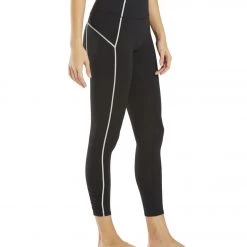 CLOTHING Free People Ashford You're A Peach Leggings Black