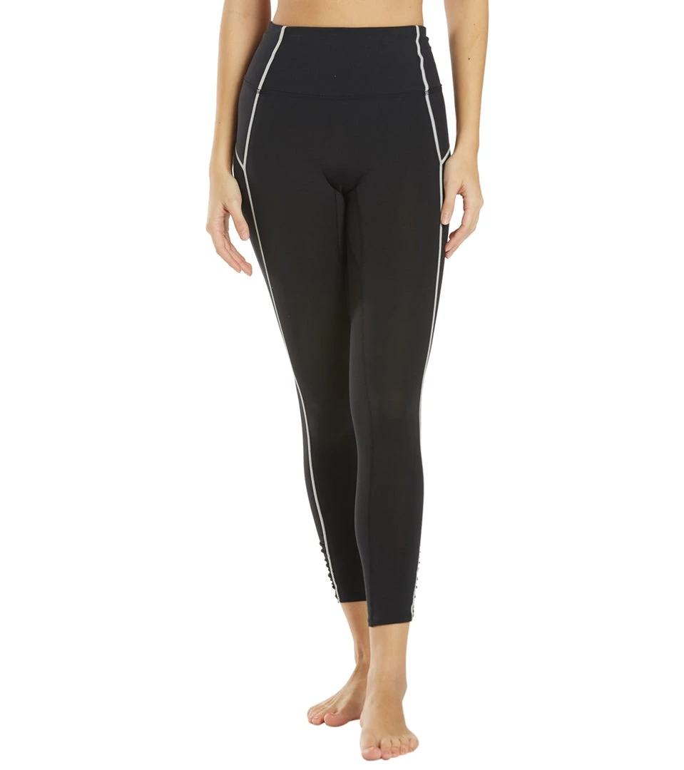 CLOTHING Free People Ashford You're A Peach Leggings Black 10 CLOTHING Free People Ashford You're A Peach Leggings Black