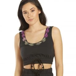 Free People Friday Night Lights Crop Tank Black CLOTHING 15 Free People Friday Night Lights Crop Tank Black CLOTHING