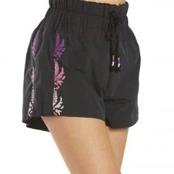 CLOTHING Free People Friday Night Lights Shorts Black