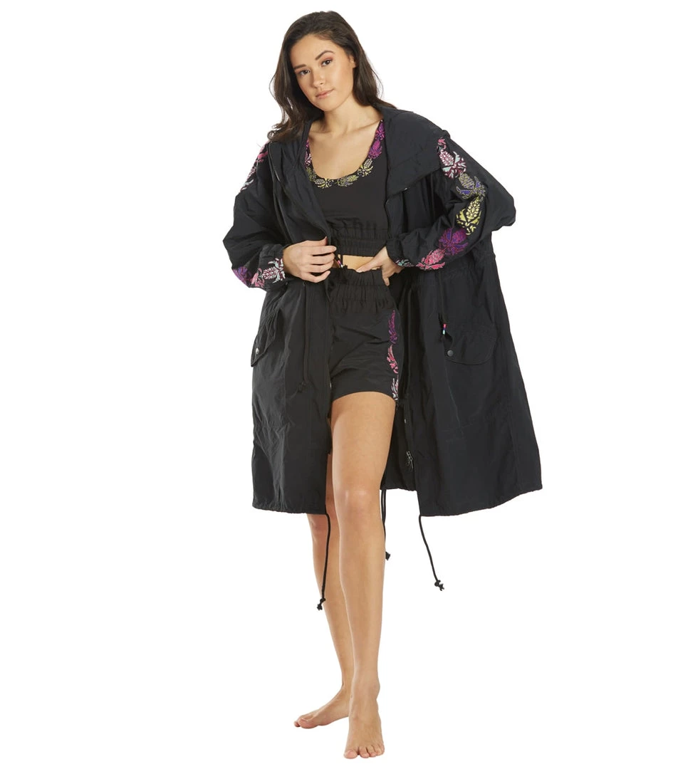 Free People Friday Night Lights Jacket Black 6 Free People Friday Night Lights Jacket Black