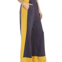 CLOTHING Free People Split Second Pants Navy Combo