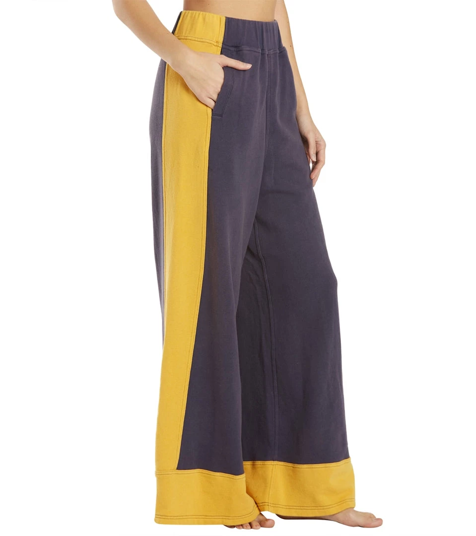 CLOTHING Free People Split Second Pants Navy Combo 4 CLOTHING Free People Split Second Pants Navy Combo