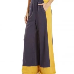 CLOTHING Free People Split Second Pants Navy Combo 13 CLOTHING Free People Split Second Pants Navy Combo