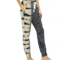 Glyder Halfway Joggers Black Oatmilk Tie Dye CLOTHING