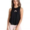 Jala Muscle Tank Black Rainbow