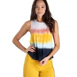 Jala Muscle Tank Rainbow Dye CLOTHING