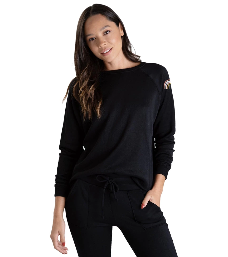 CLOTHING Jala Rainbow Crop Pullover 3 CLOTHING Jala Rainbow Crop Pullover