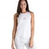 CLOTHING Jala Rainbow Tank White