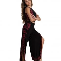 CLOTHING Jala Bhakti Pant Zebra Cabernet 9 CLOTHING Jala Bhakti Pant Zebra Cabernet