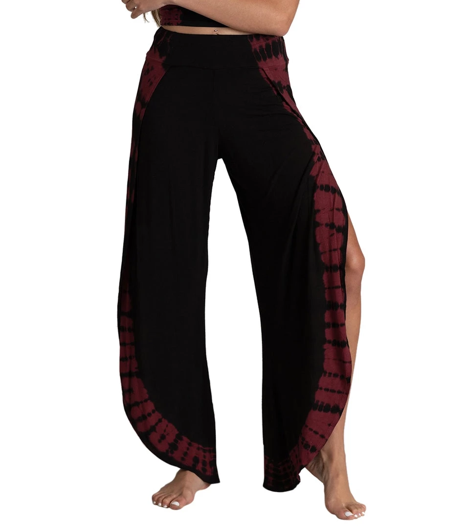 CLOTHING Jala Bhakti Pant Zebra Cabernet 7 CLOTHING Jala Bhakti Pant Zebra Cabernet