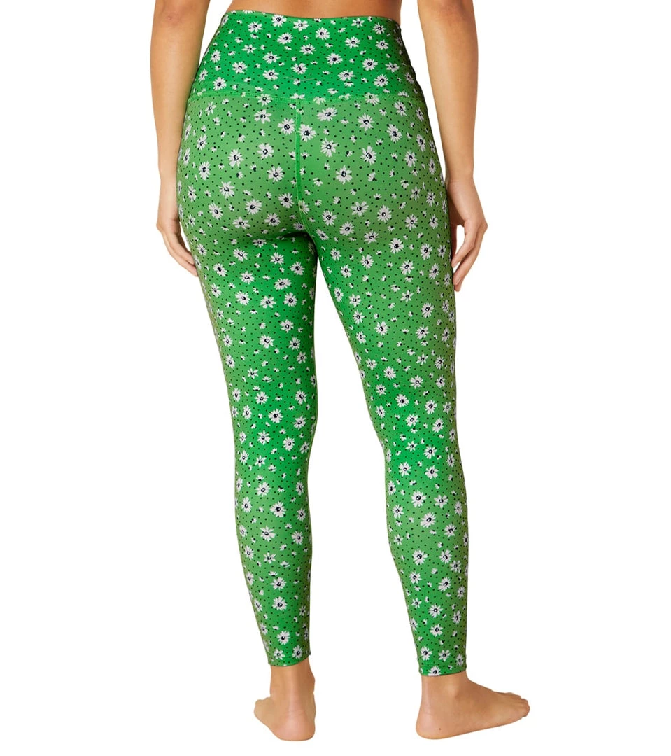 Beyond Yoga Printed High Waisted Midi Leggings Honeydew Daisies 5 Beyond Yoga Printed High Waisted Midi Leggings Honeydew Daisies