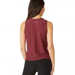 NEW ARRIVALS Beyond Yoga Featherweight Spacedye Balanced Muscle Yoga Tank Port Wine-Ruby
