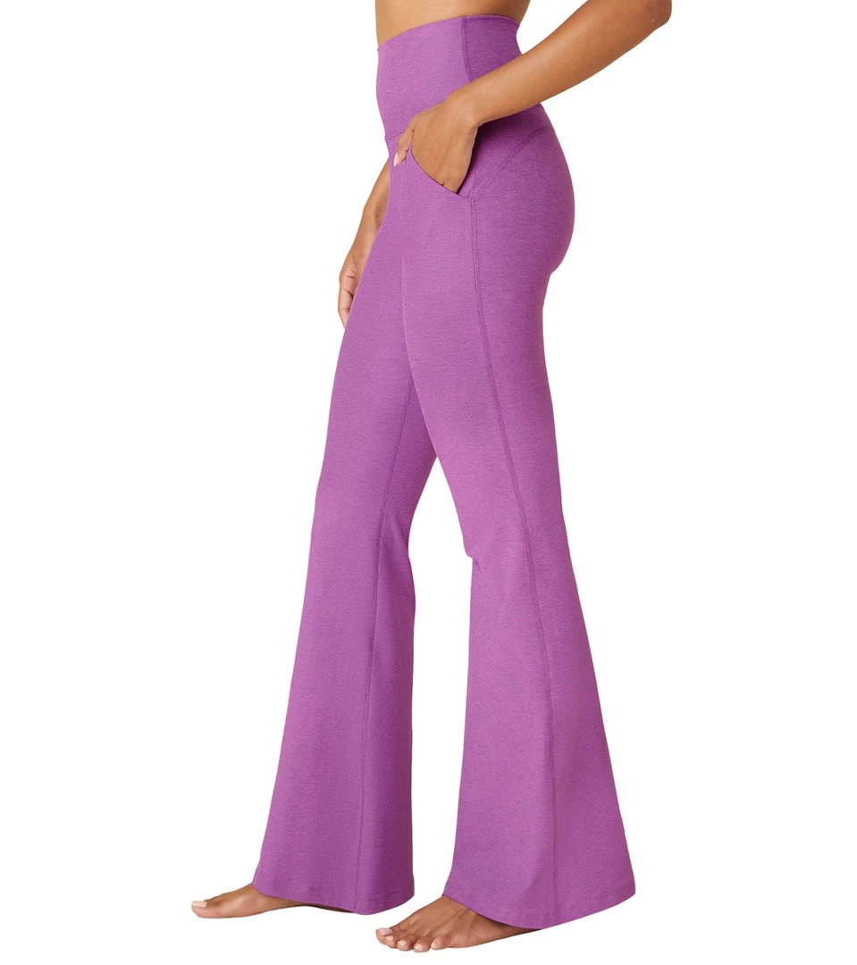 Beyond Yoga Spacedye All Day Flare High Waisted Pant Bright Iris Heather NEW ARRIVALS 6 Beyond Yoga Spacedye All Day Flare High Waisted Pant Bright Iris Heather NEW ARRIVALS