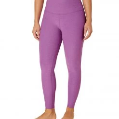 NEW ARRIVALS Beyond Yoga Spacedye High Waisted Caught In The Midi 7/8 Yoga Leggings Bright Iris Heather