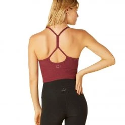 Beyond Yoga Spacedye Slim Racerback Cropped Tank Port Wine-Ruby NEW ARRIVALS 13 Beyond Yoga Spacedye Slim Racerback Cropped Tank Port Wine-Ruby NEW ARRIVALS