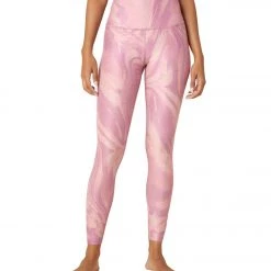 Beyond Yoga Spacedye Printed Caught In The Midi Yoga Leggings Chai Iris Melt