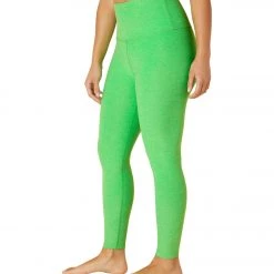 Beyond Yoga Spacedye High Waisted Yoga Capris Honeydew Pop Heather NEW ARRIVALS