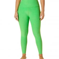 Beyond Yoga Spacedye High Waisted Yoga Capris Honeydew Pop Heather NEW ARRIVALS